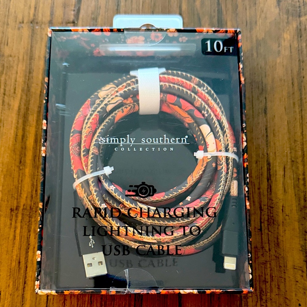 Simply, southern iPhone fast charging cable